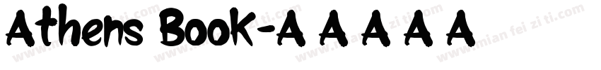 Athens Book字体转换